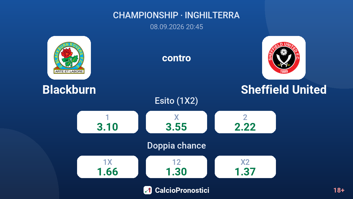 Blackburn - Sheffield United — quote