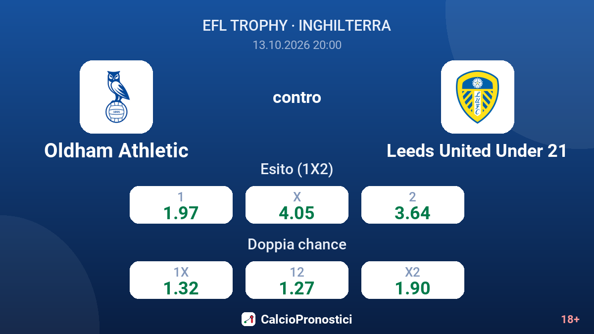Oldham Athletic - Leeds United Under 21 — quote