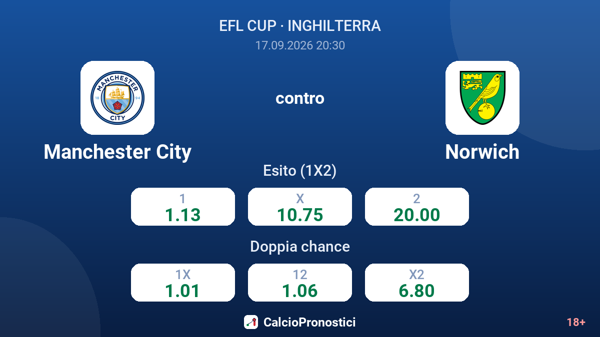 Manchester City - Norwich — quote