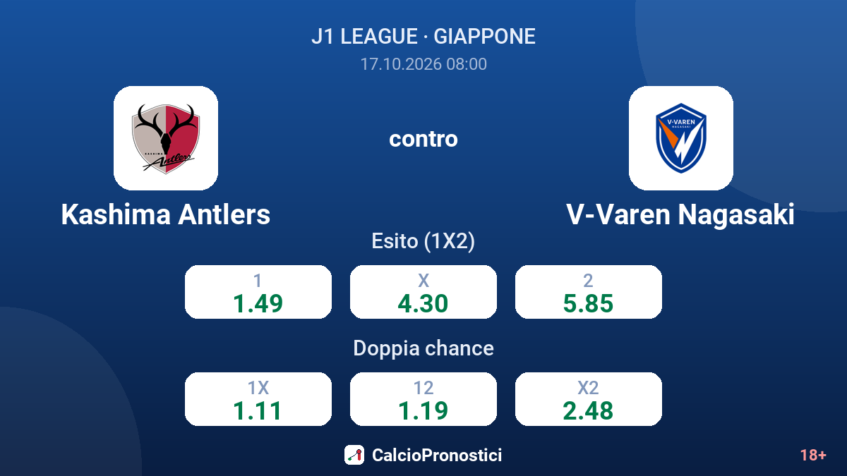 Kashima Antlers - V-Varen Nagasaki — quote