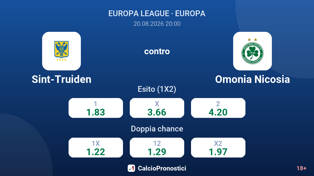 Sint-Truiden - Omonia Nicosia — quote