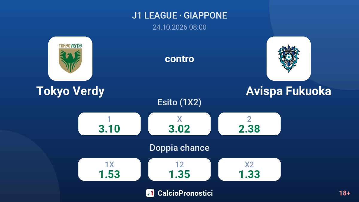 Tokyo Verdy - Avispa Fukuoka — quote