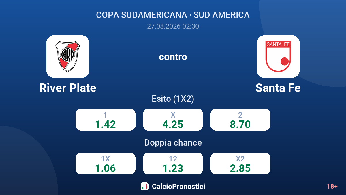 River Plate - Santa Fe — quote